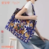 Ladies' shopping bag, underarm single-shoulder bag with handle, Chinese-style printed bag Application Scenario